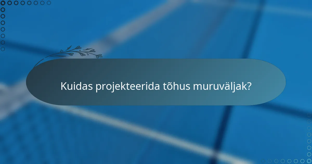 Kuidas projekteerida tõhus muruväljak?